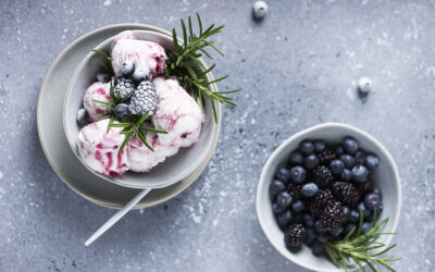 Blueberry Ice Cream