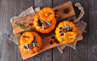 Stuffed Mini Pumpkins