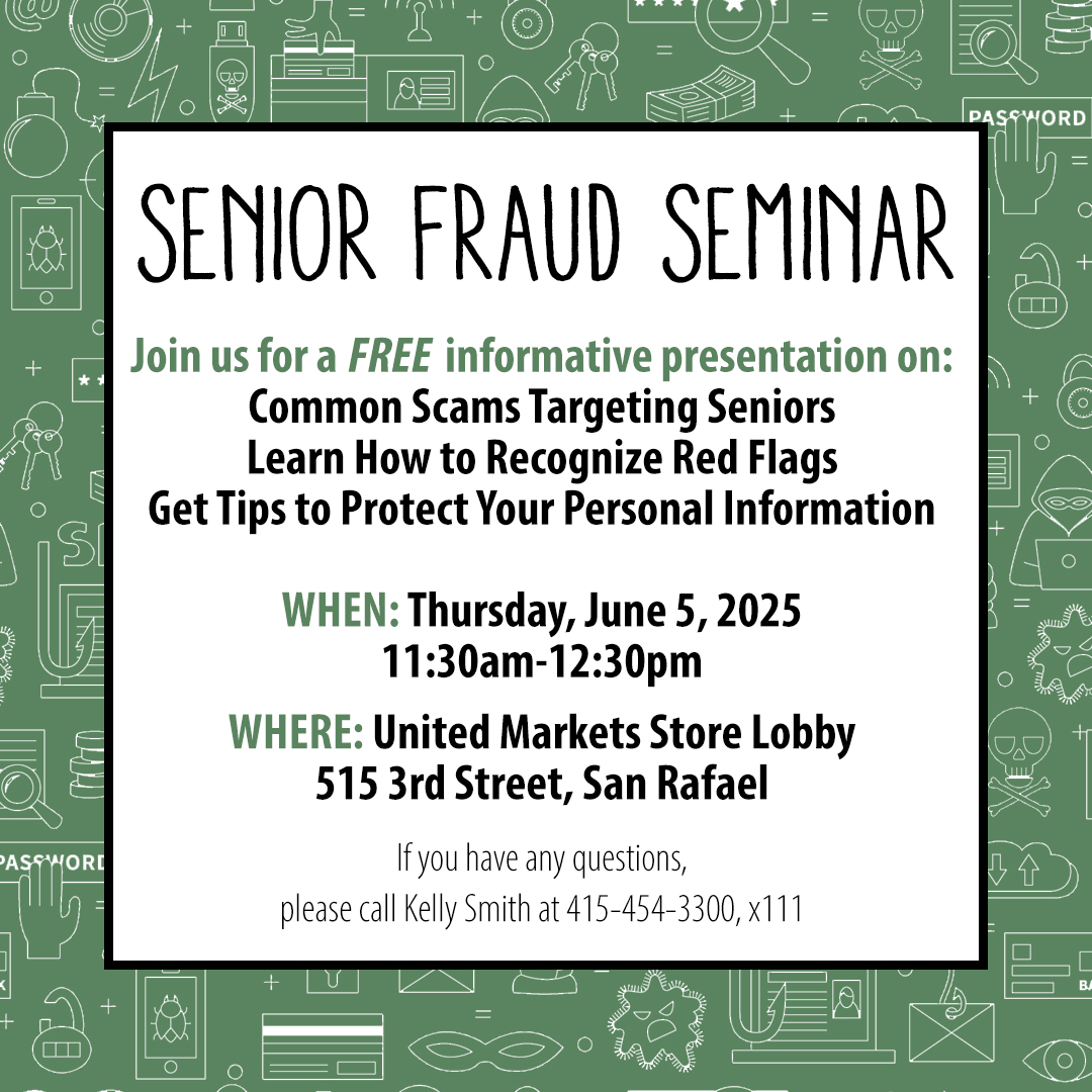 Senior Discount Day Fraud Seminar