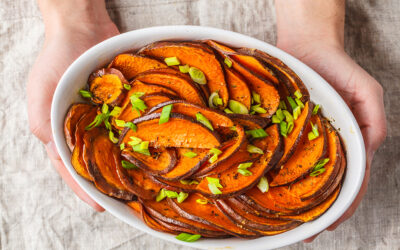 Herb-Roasted Garnet Yams